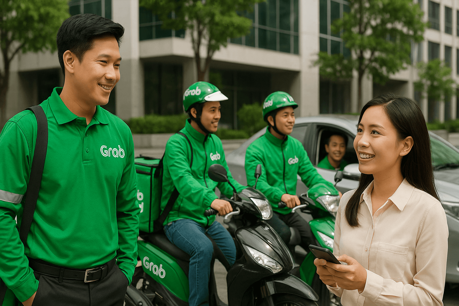 Gọi Xe Grab Taxi & Xe Ôm Sông Thao Trảng Bom Đồng Nai Giá Rẻ 0336488240